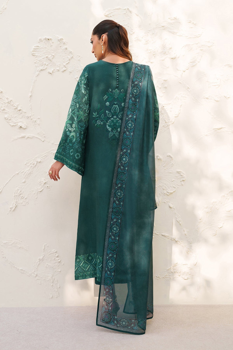 Dyed Raw Silk FORMAL | Stitched No.2 V2 PA
