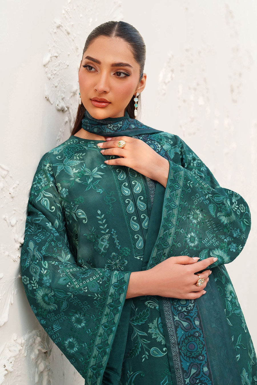 Dyed Raw Silk FORMAL | Stitched No.2 V2 PA