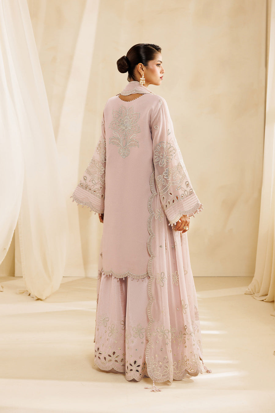 Rosair Embroidered Chiffon 3-Piece Formal Suit
