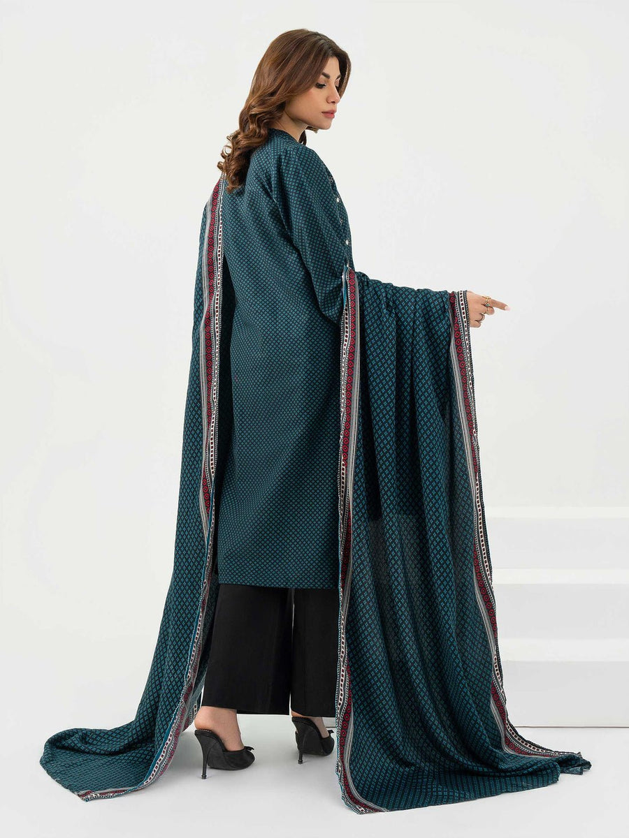 2 Piece Khaddar Suit - Embroidered (Pret) - Pehnaawaa