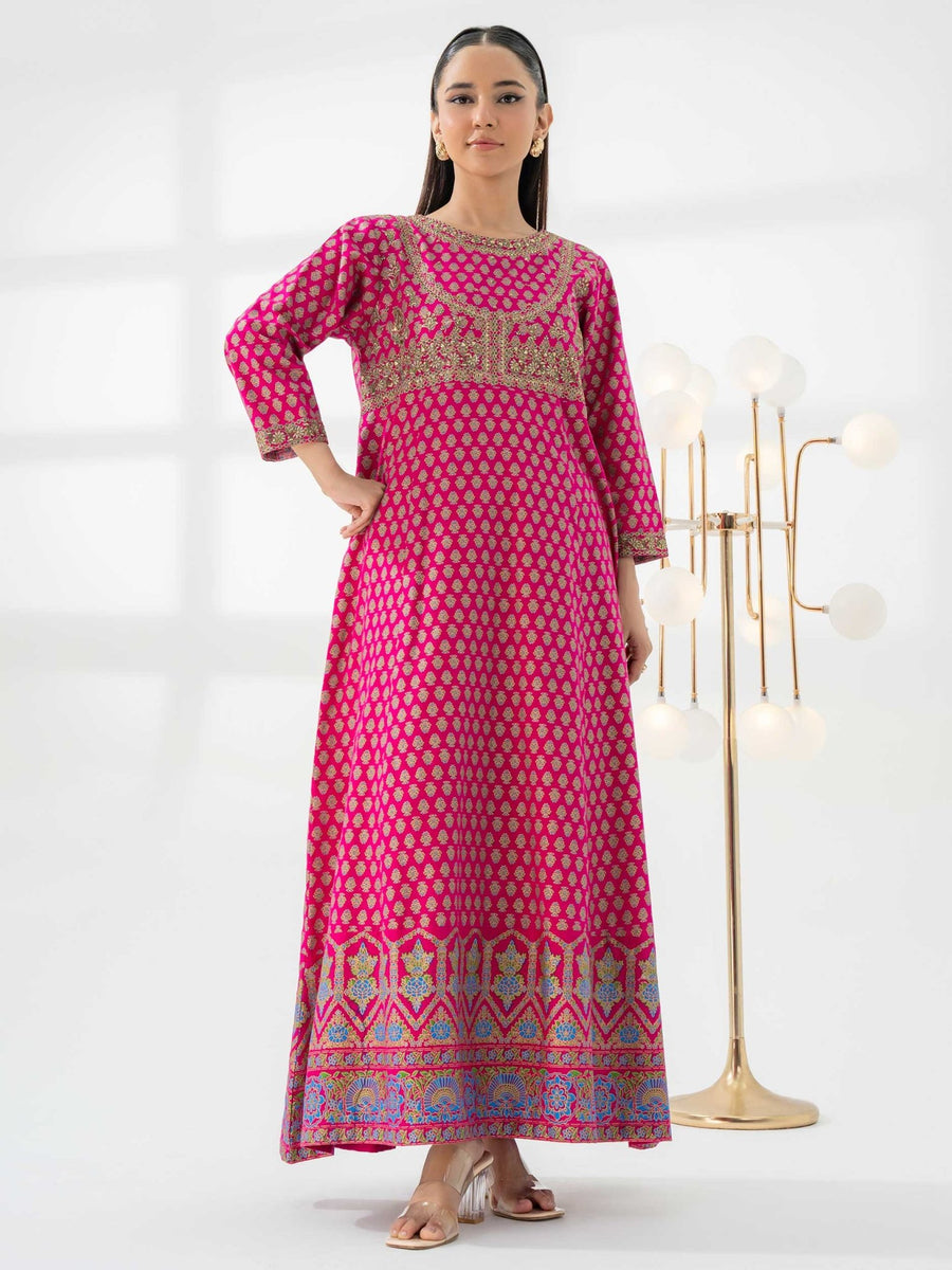 2 Piece Khaddar Suit - Embroidered (Pret) - Pehnaawaa