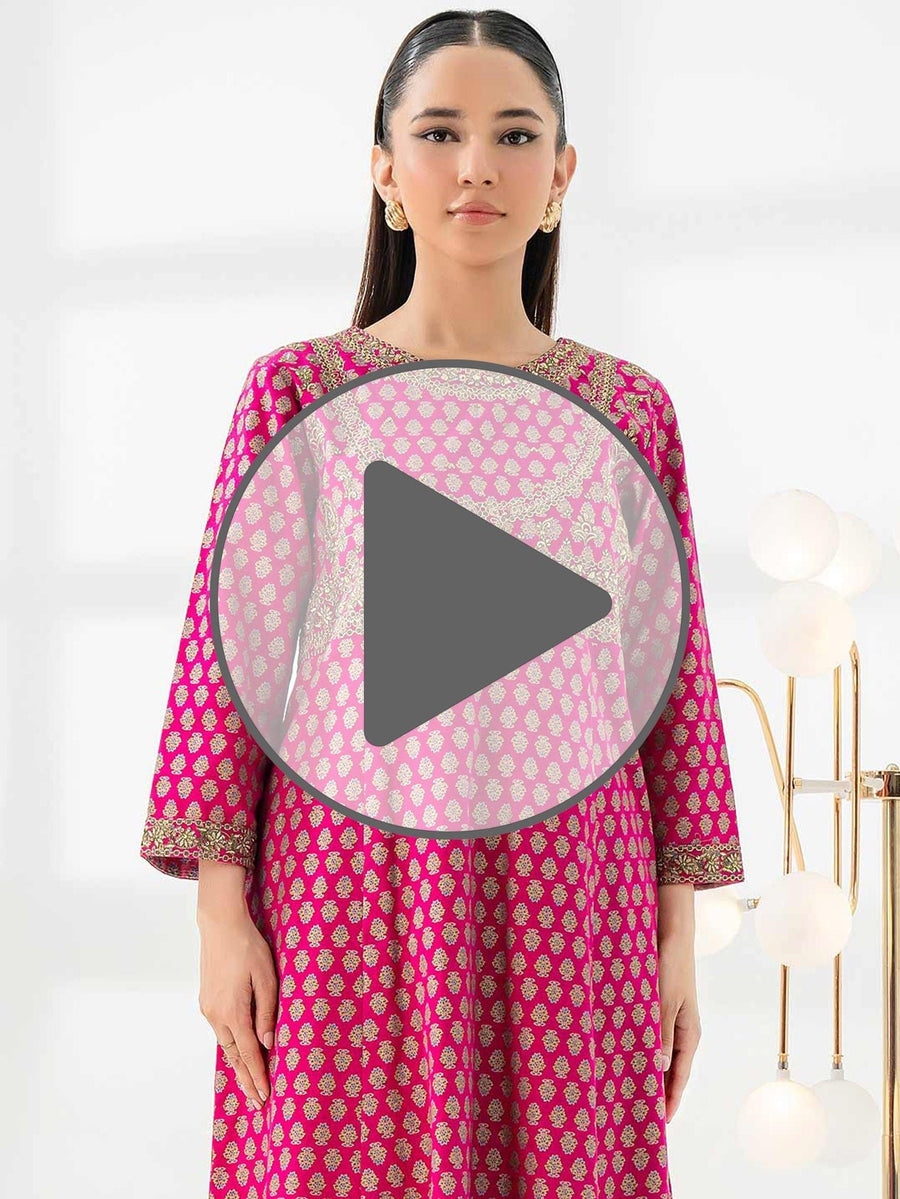 2 Piece Khaddar Suit - Embroidered (Pret) - Pehnaawaa