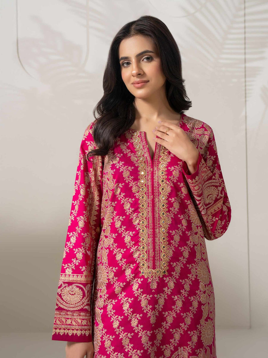 2 Piece Lawn Suit - Embroidered (Pret) - Pehnaawaa