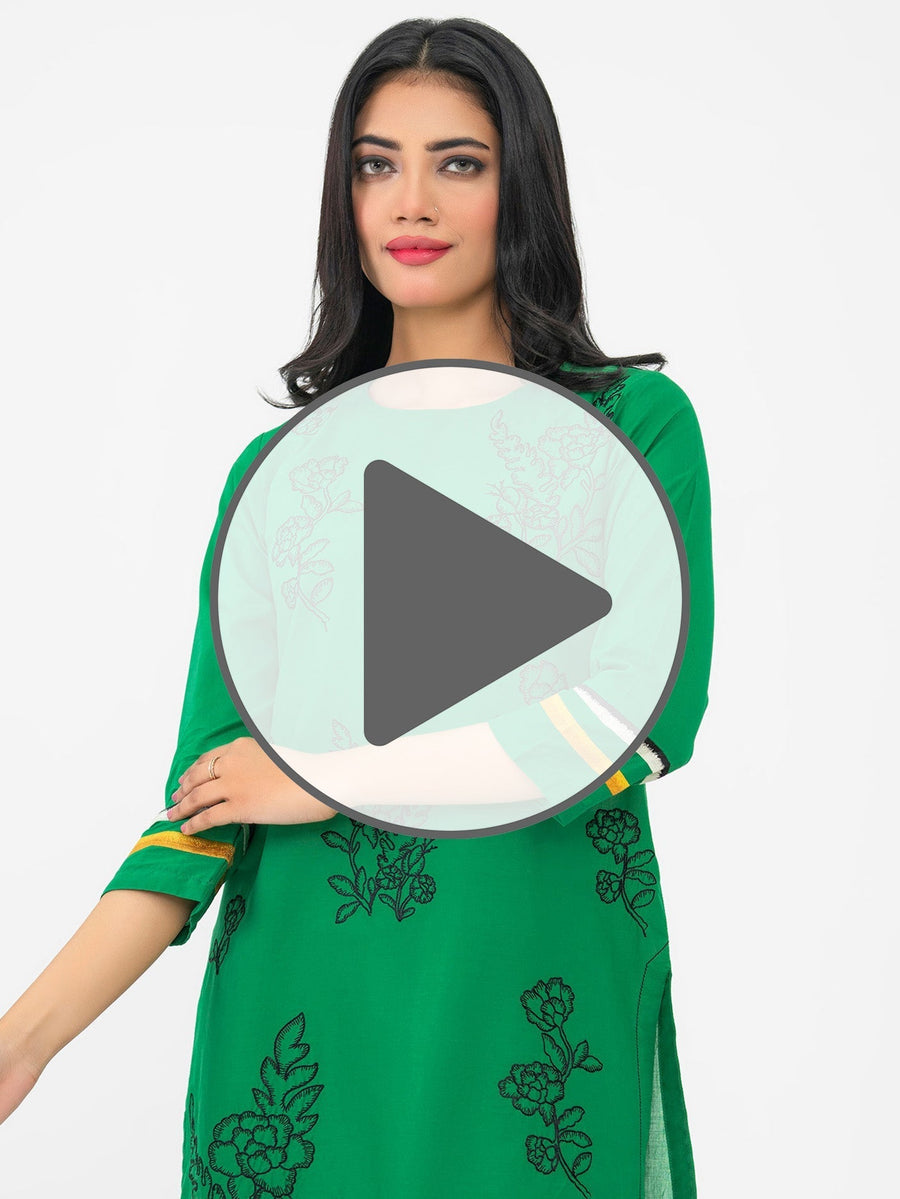 2 Piece Lawn Suit - Embroidered (Pret) - Pehnaawaa