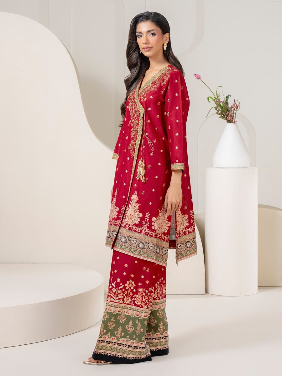 2 Piece Lawn Suit - Embroidered (Pret) - Pehnaawaa