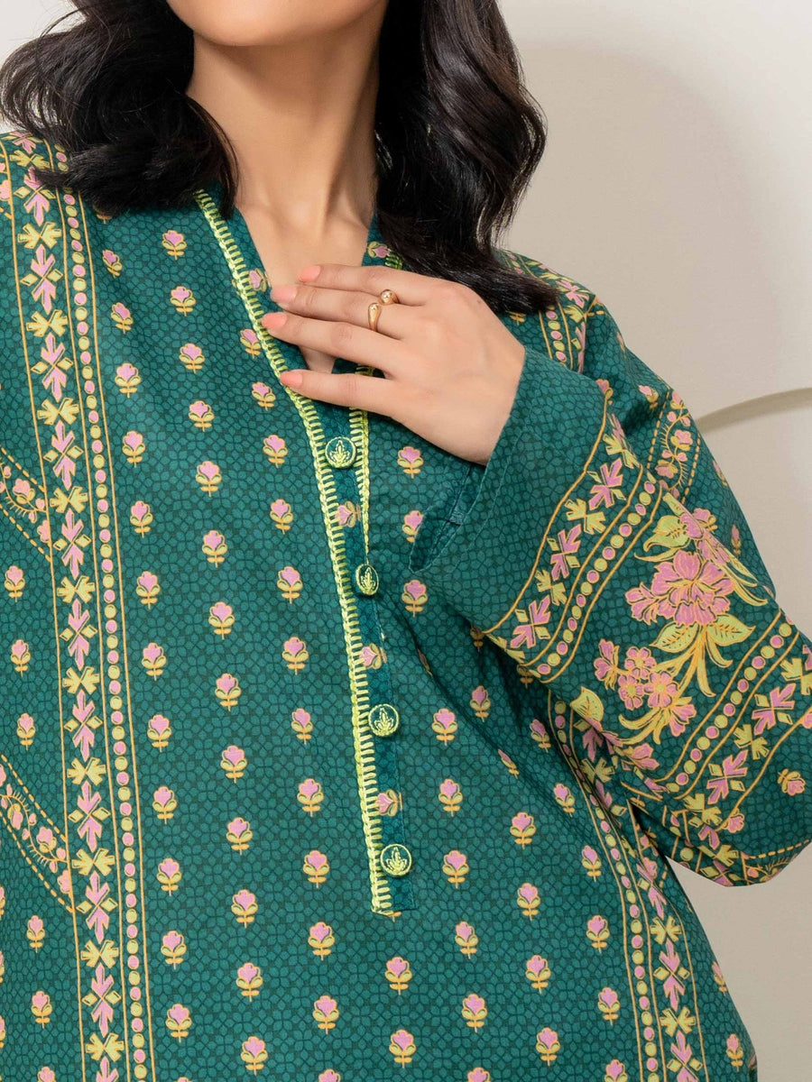 2 Piece Lawn Suit - Embroidered (Pret) - Pehnaawaa