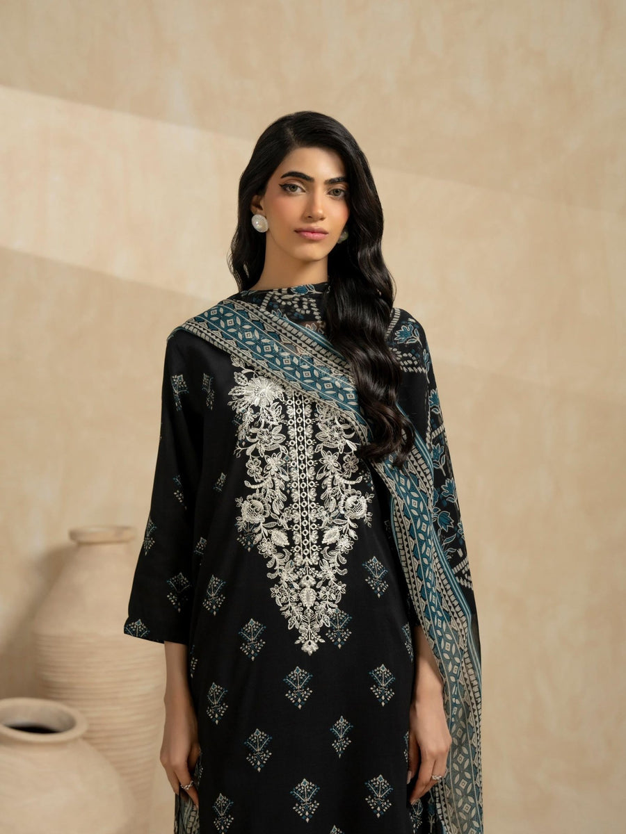 2 Piece Lawn Suit - Embroidered (Pret) - Pehnaawaa