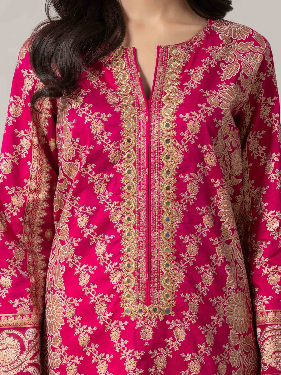 2 Piece Lawn Suit - Embroidered (Pret) - Pehnaawaa