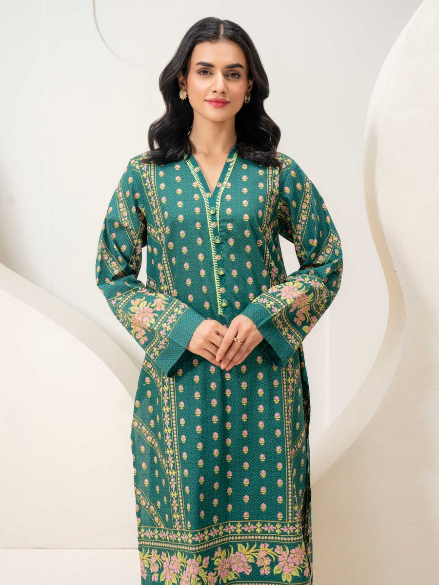 2 Piece Lawn Suit - Embroidered (Pret) - Pehnaawaa
