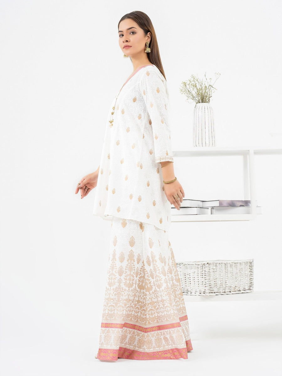 2 Piece Lawn Suit - Paste Print (Pret) - Pehnaawaa