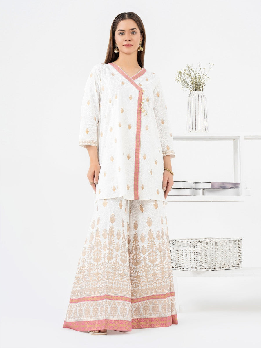2 Piece Lawn Suit - Paste Print (Pret) - Pehnaawaa