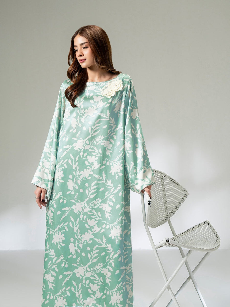2 Piece Silk Suit (Pret) - Pehnaawaa