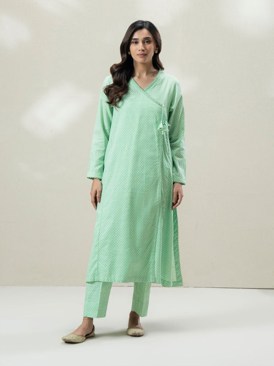 2 - Piece Slub Khaddar Suit (Pret) - Pehnaawaa