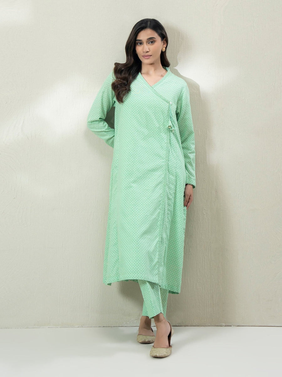 2 - Piece Slub Khaddar Suit (Pret) - Pehnaawaa