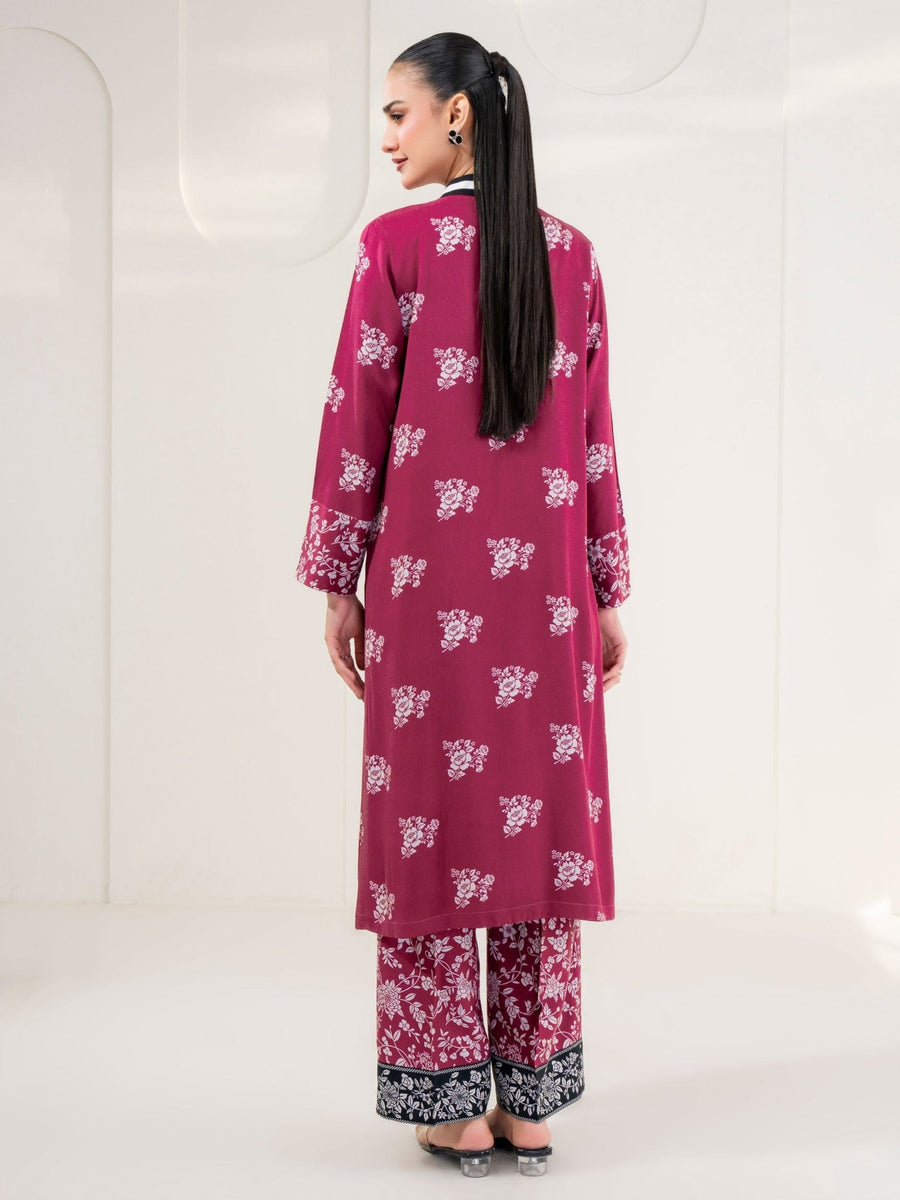 2 Piece Stone Suit - Printed (Pret) - Pehnaawaa