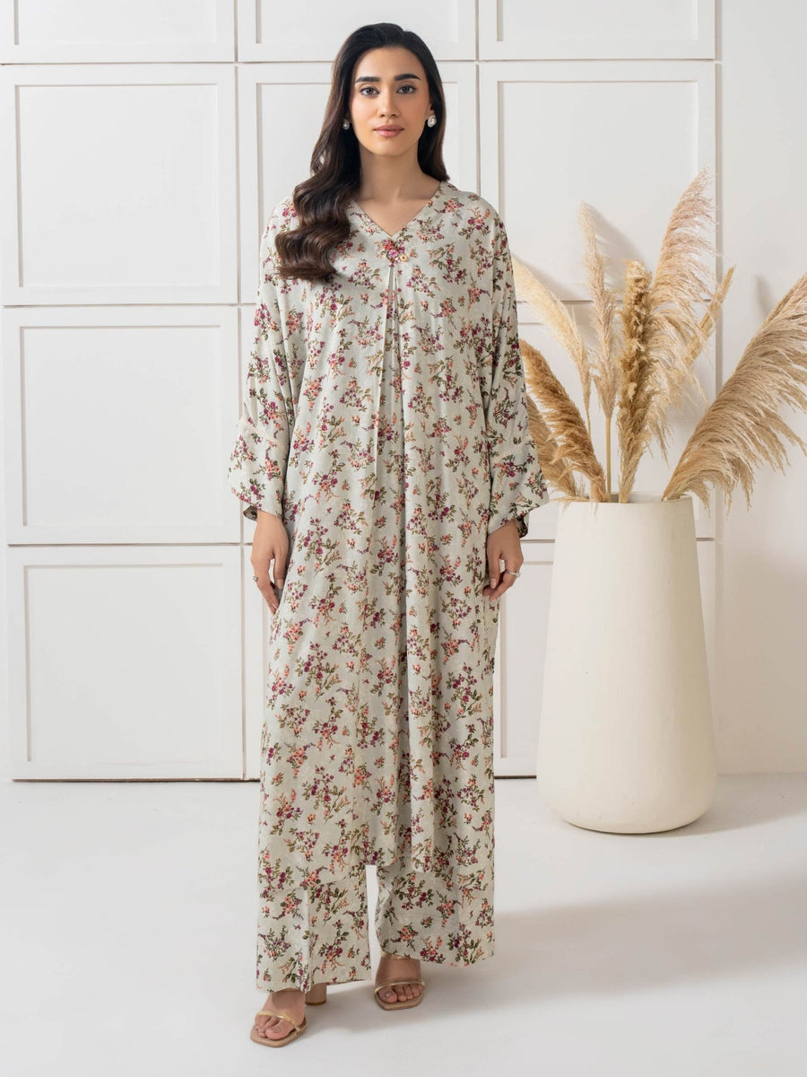 2 Piece Viscose Suit Printed (Pret) - Pehnaawaa