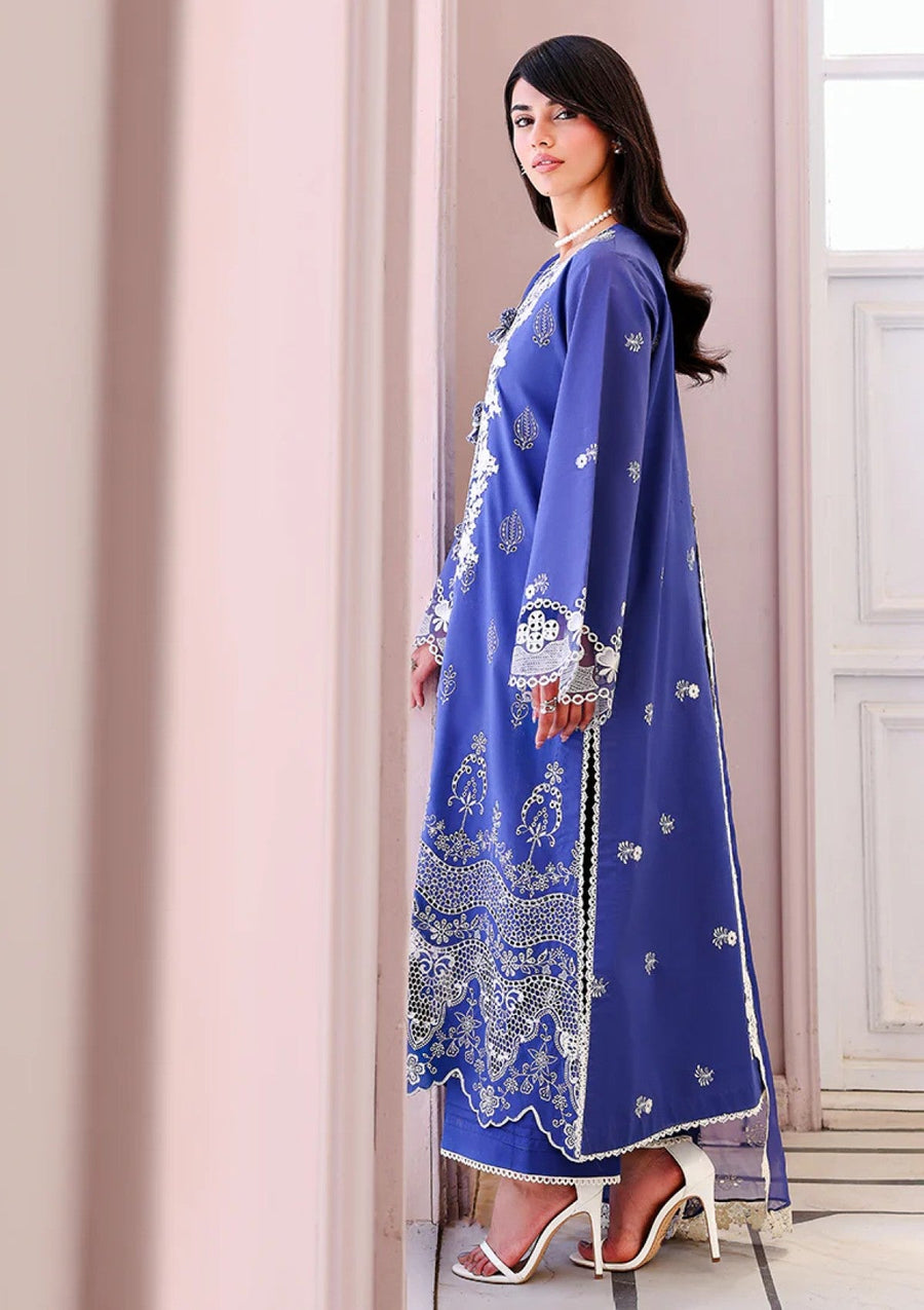 Lawn - Roheenaz - Veil Of Summer - Chikankari Edit 26 - Blanc Mirage - Pehnaawaa