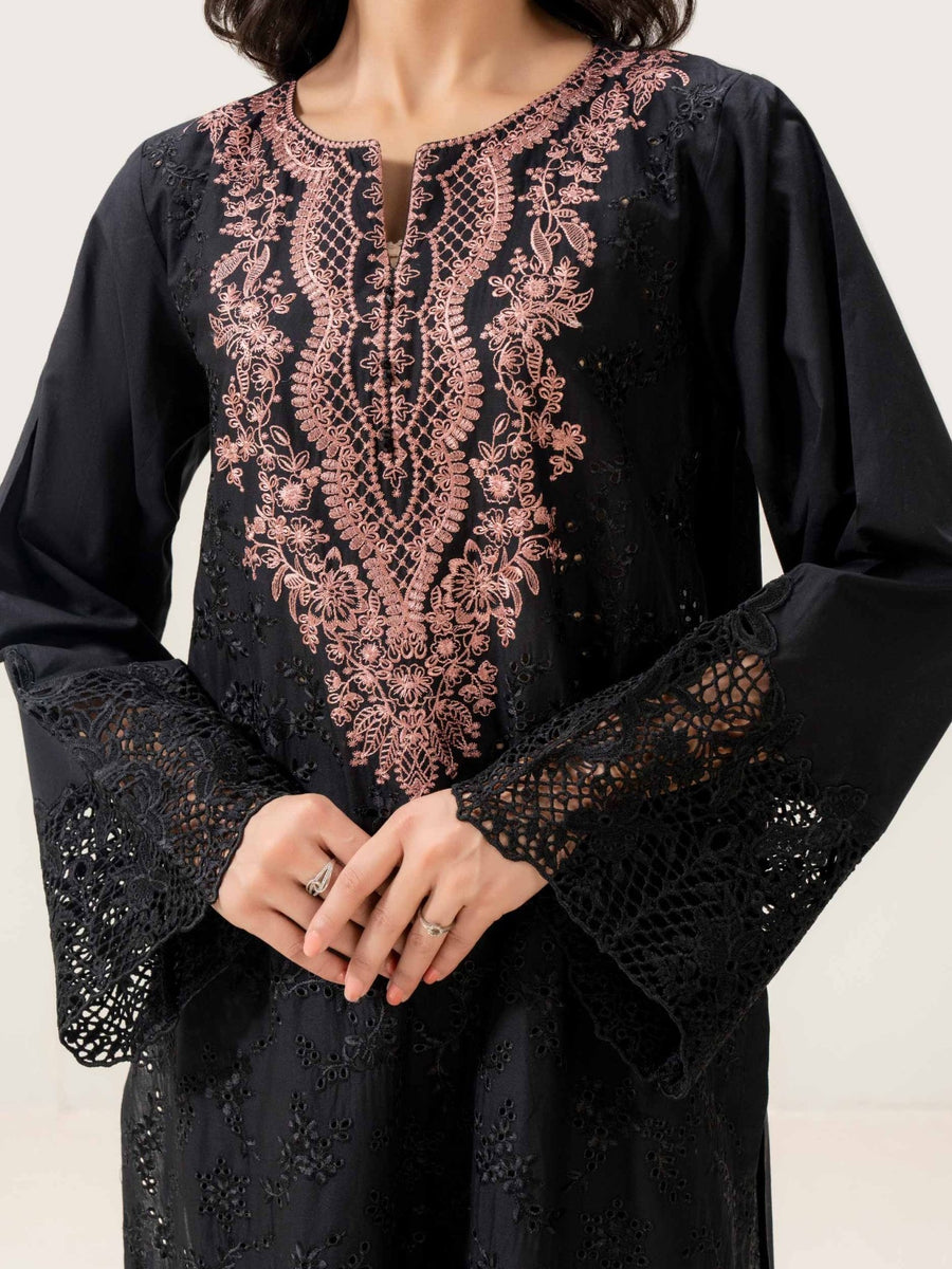 3 Piece Lawn Suit - Embroidered (Pret) - Pehnaawaa