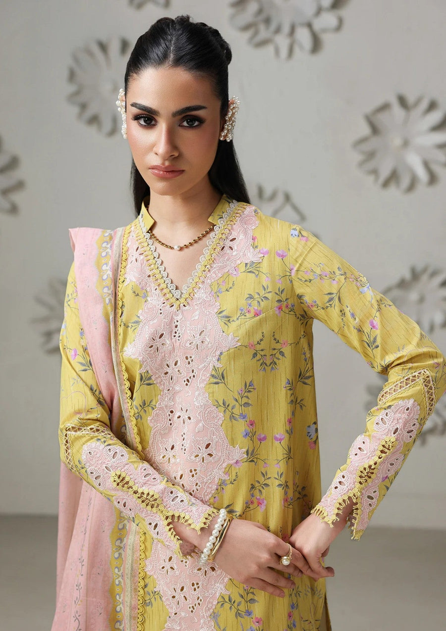 Lawn - Qalamkar - Q Prints Drop II 26 - QQP#03 B - AREEJ - Pehnaawaa