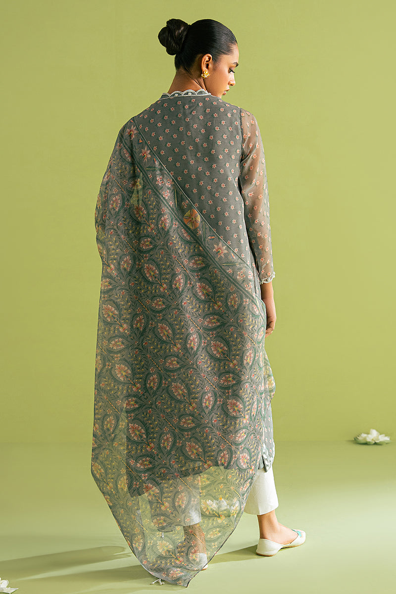 FOREST FLORA-2 PC (SHIRT & DUPATTA) - Pehnaawaa