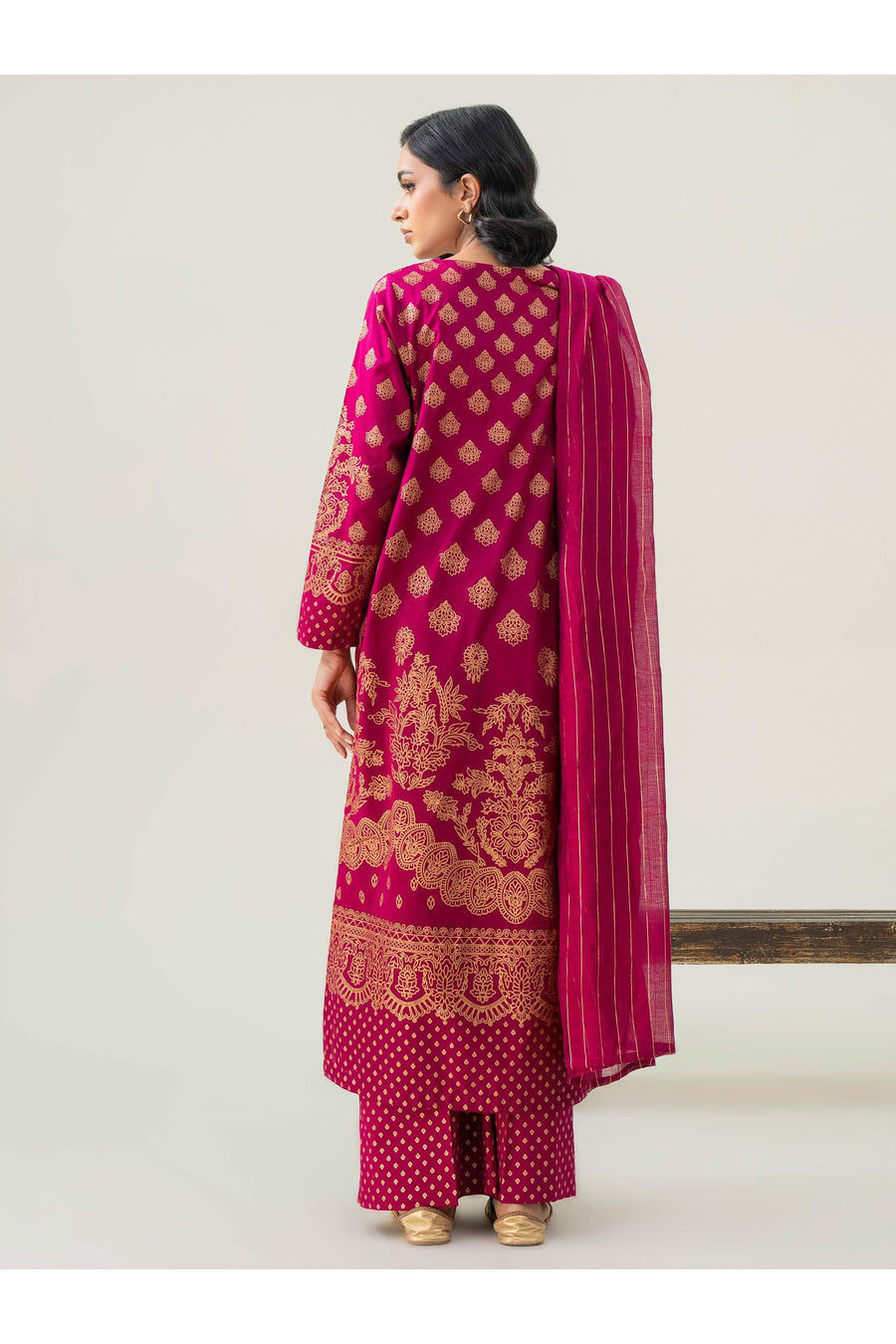 Embroidered 3 Piece Lawn Suit for Everyday Wear
