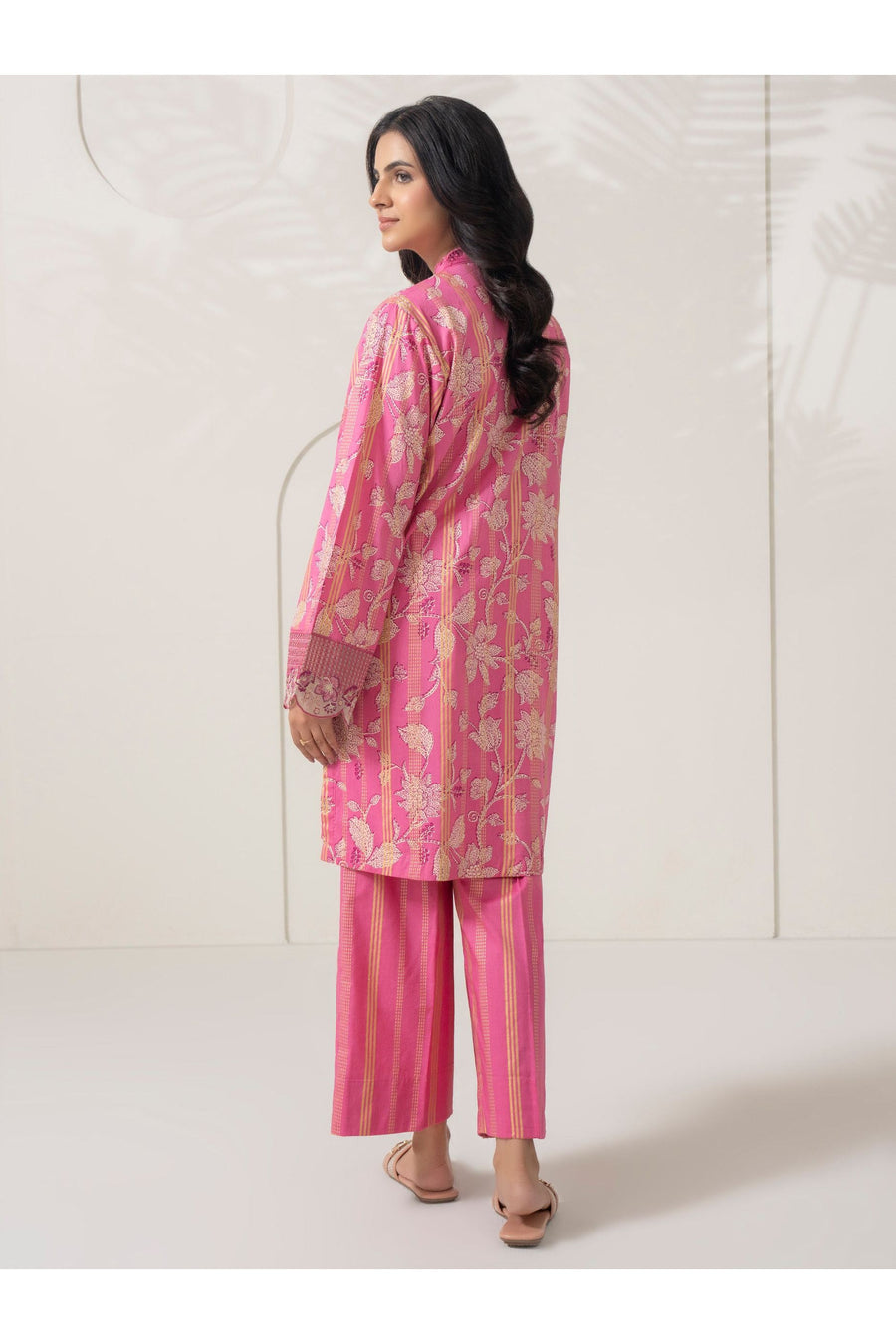 Embroidered Satin 2 Piece Suit Set for You