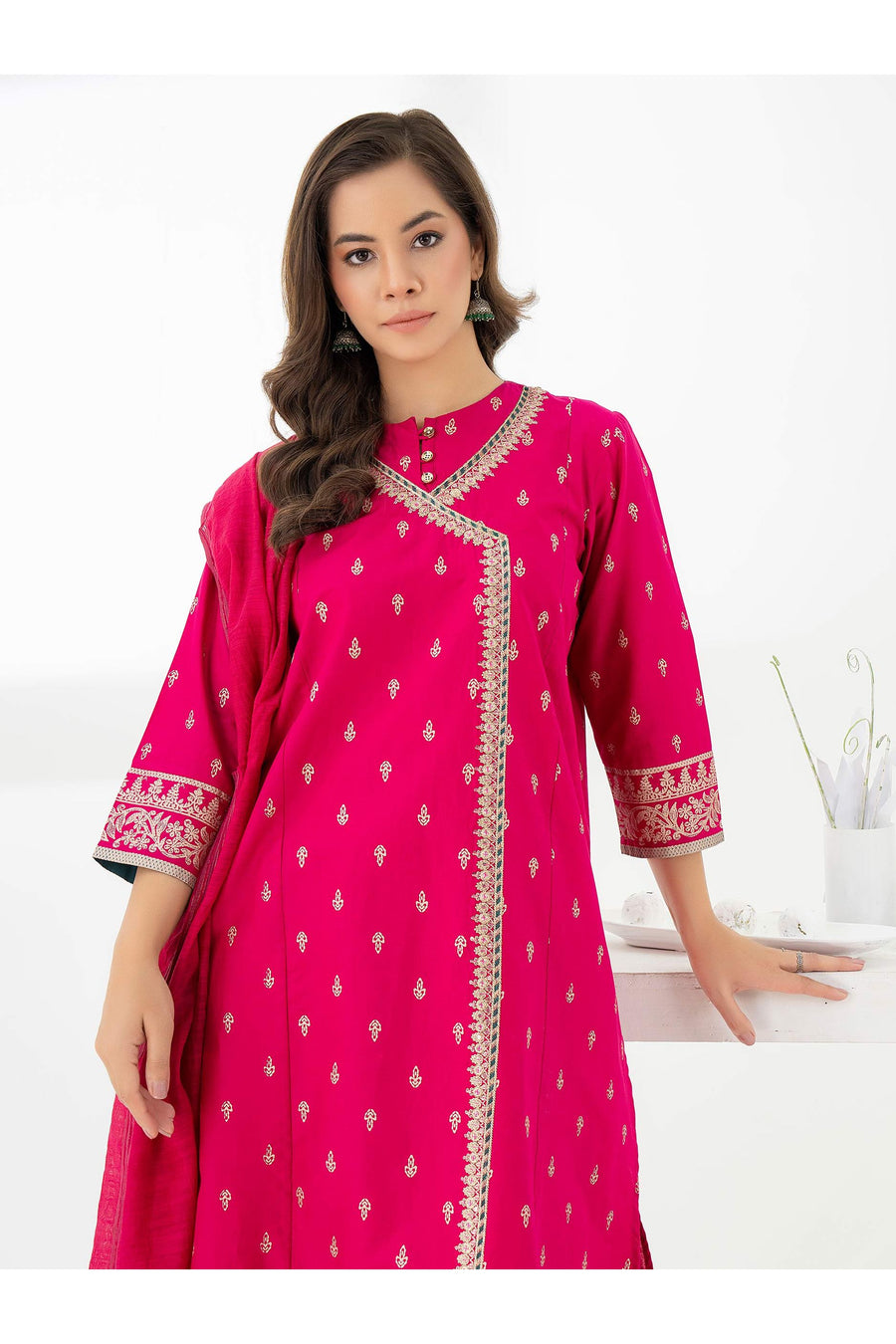 Embroidered 3 Piece Lawn Suit for Summer