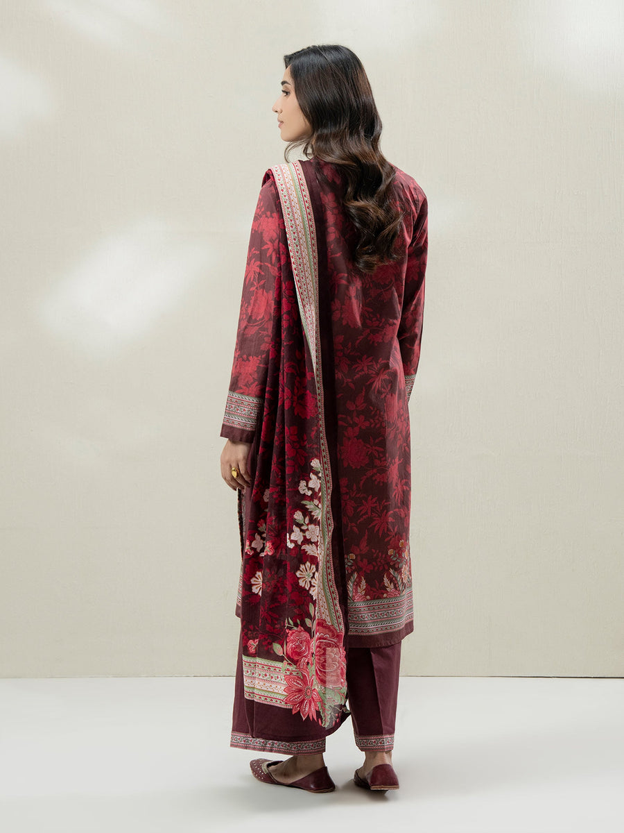 3-Piece Khaddar Suit (Pret)