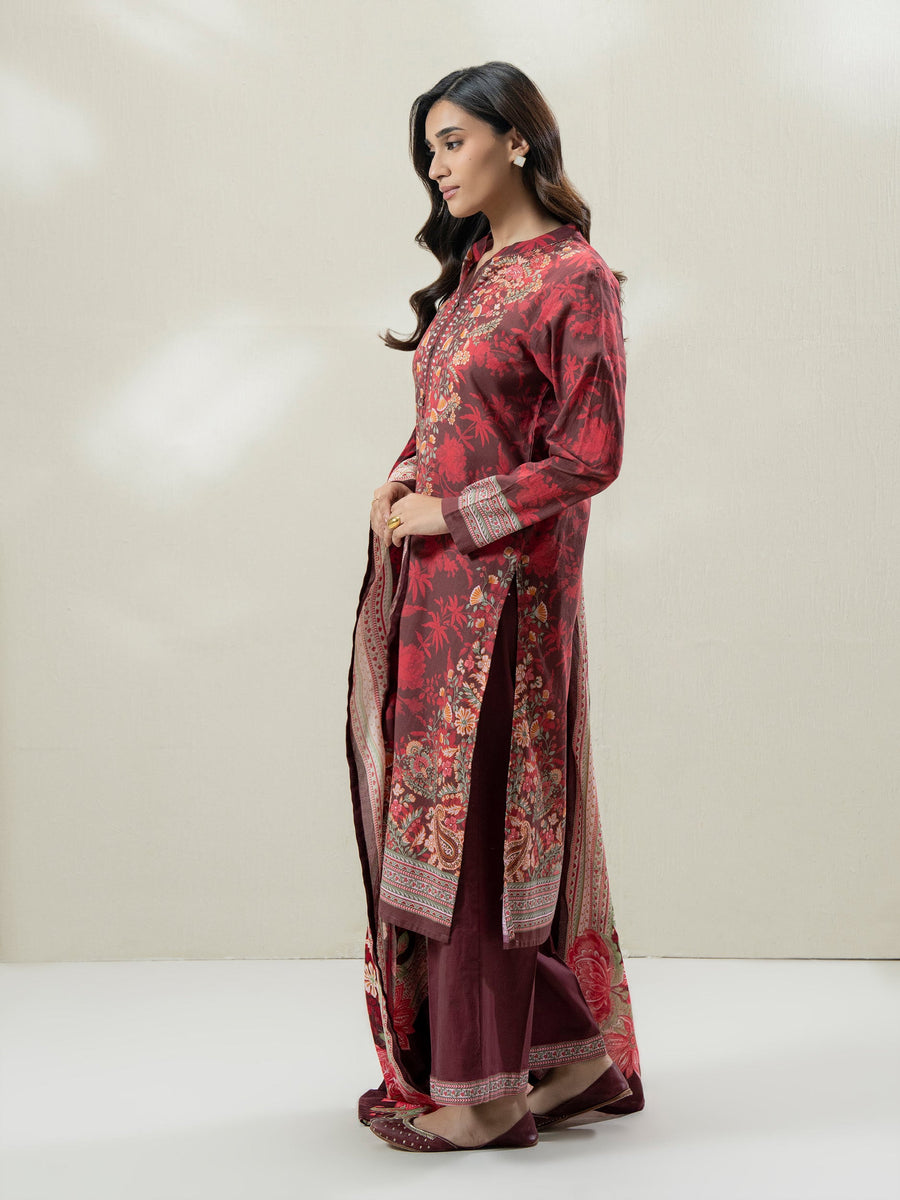 3-Piece Khaddar Suit (Pret)
