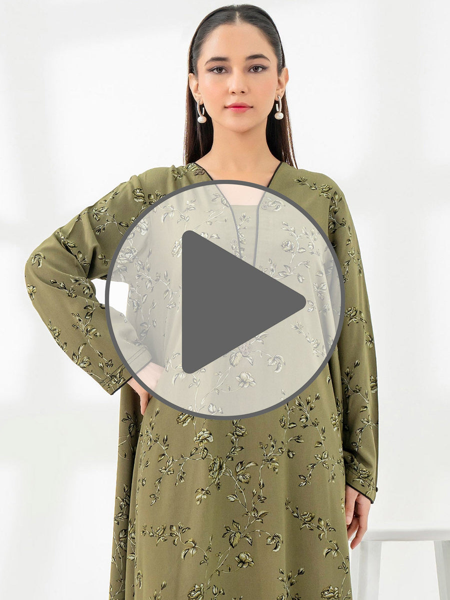 2 Piece Linen Suit-Printed (Pret)