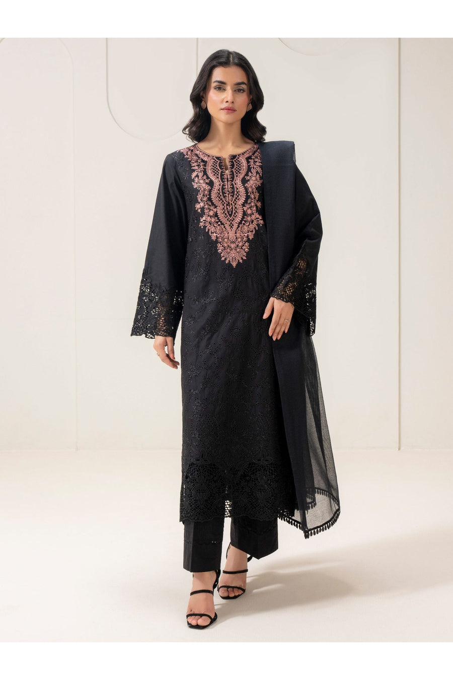 Stylish 3 Piece Embroidered Lawn Suit