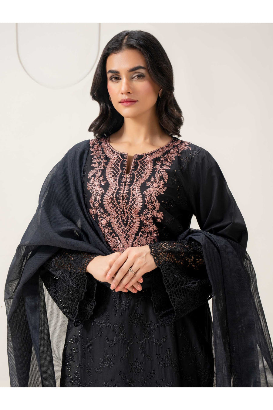 Stylish 3 Piece Embroidered Lawn Suit