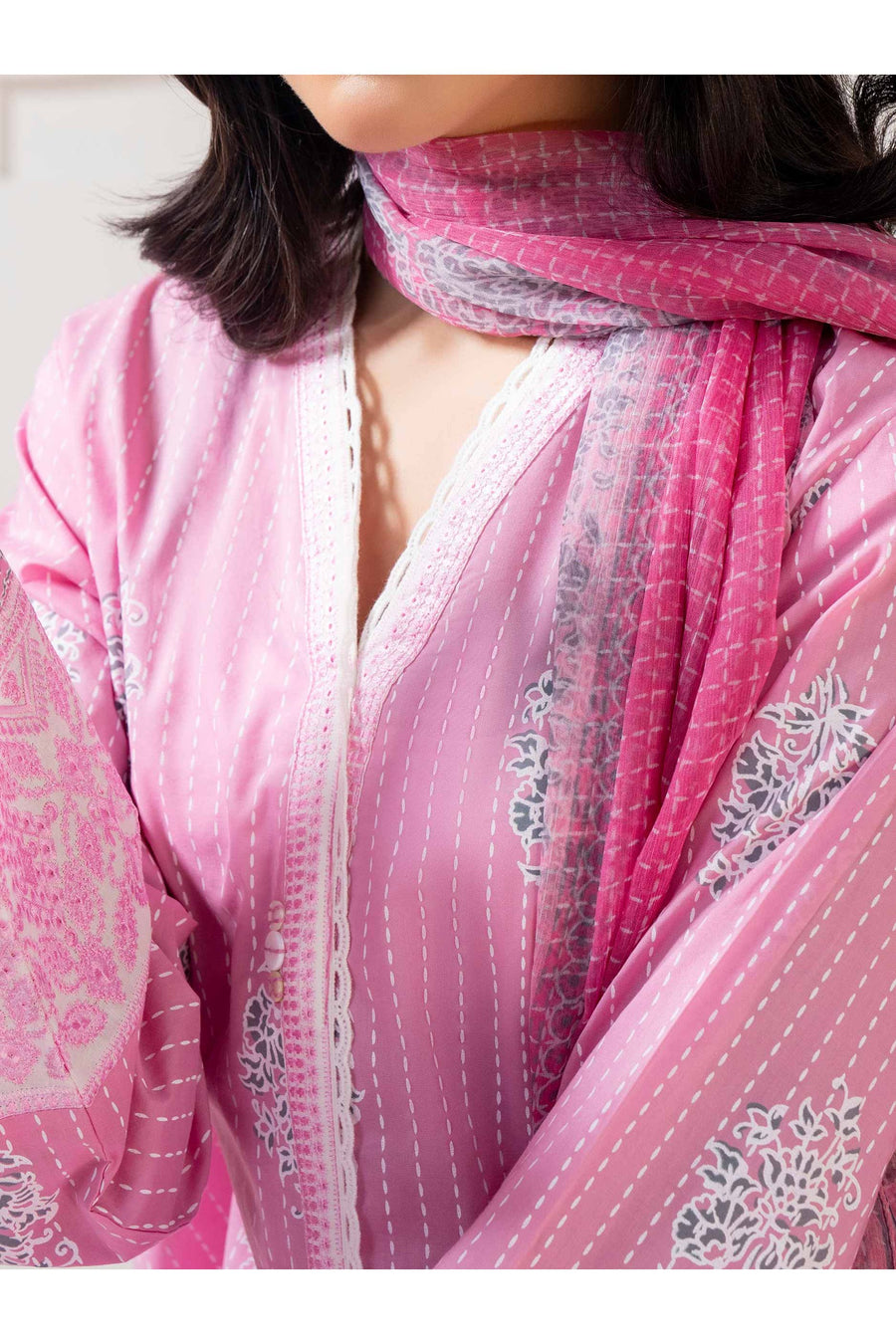 Embroidered 3 Piece Lawn Suit for Summer Fun