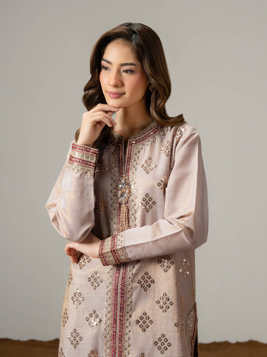 2 Piece Lawn Suit-Embroidered (Pret) - Pehnaawaa