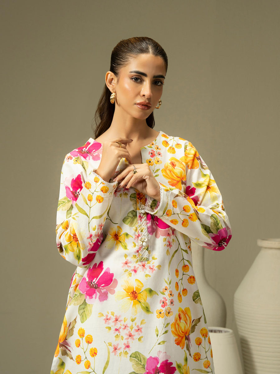 Khaddar Shirt-Printed (Pret)