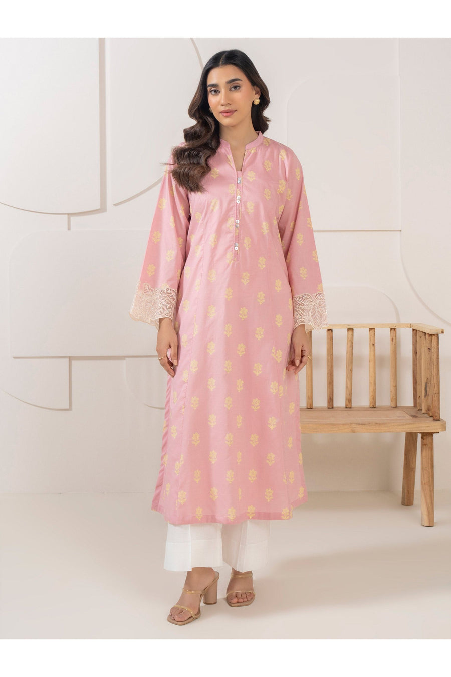 Embroidered Summer Lawn Shirt for Comfort
