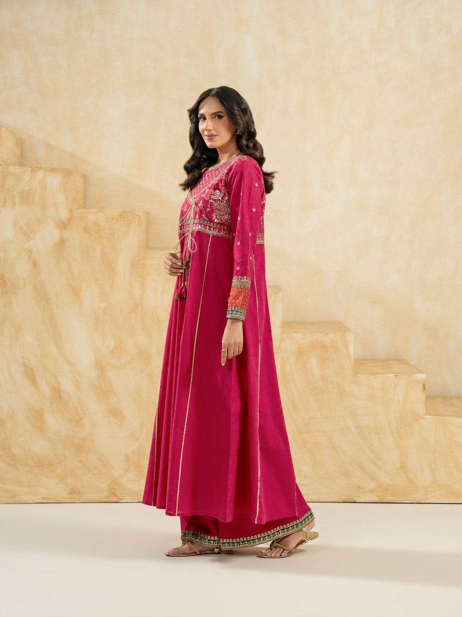 2 Piece Lawn Suit-Embroidered (Pret) - Pehnaawaa