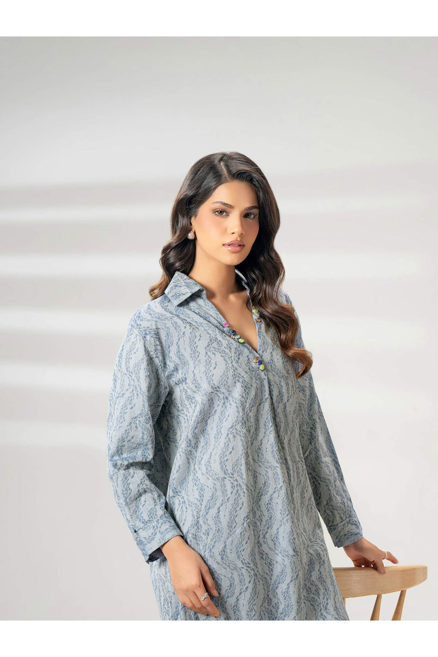 Stylish 2 Piece Jacquard Suit for Everyday Wear