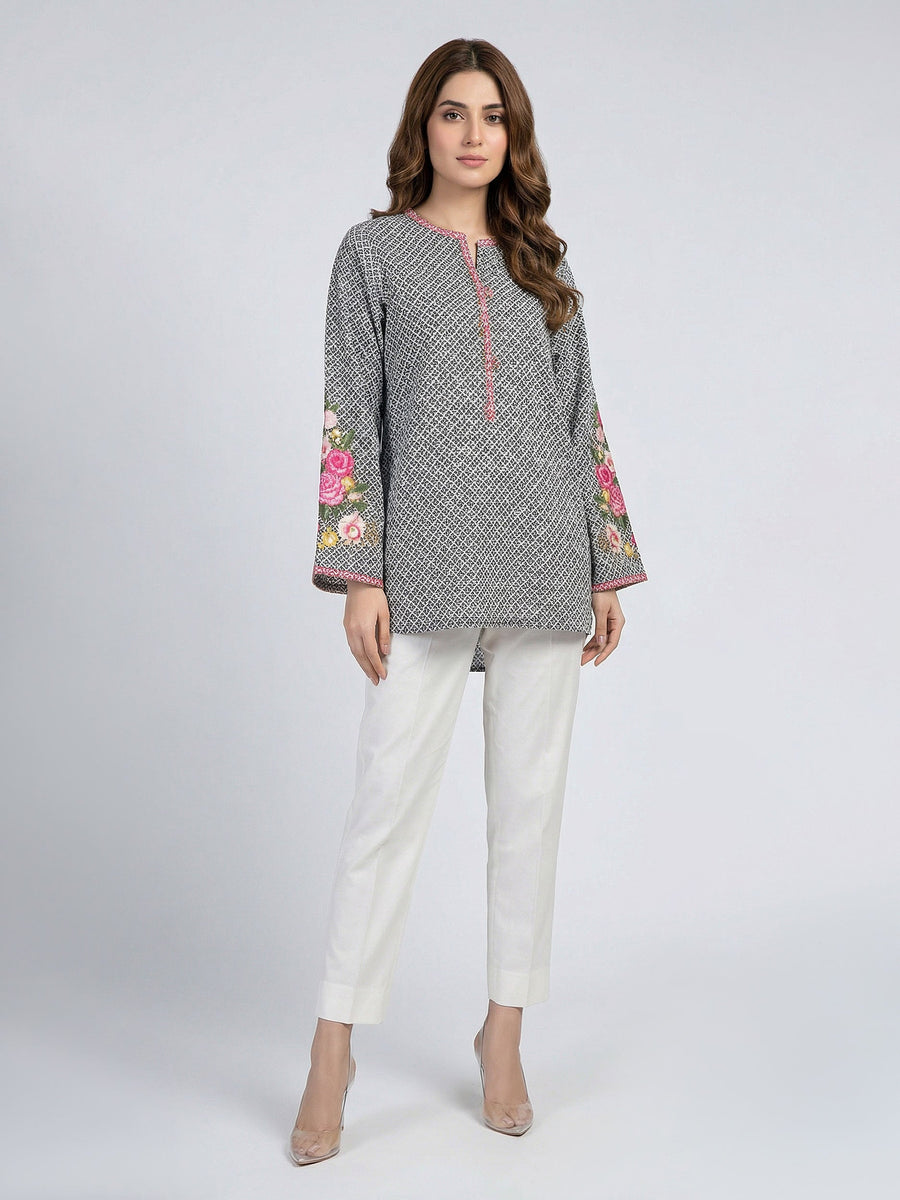 Printed Cambric Eastern Top