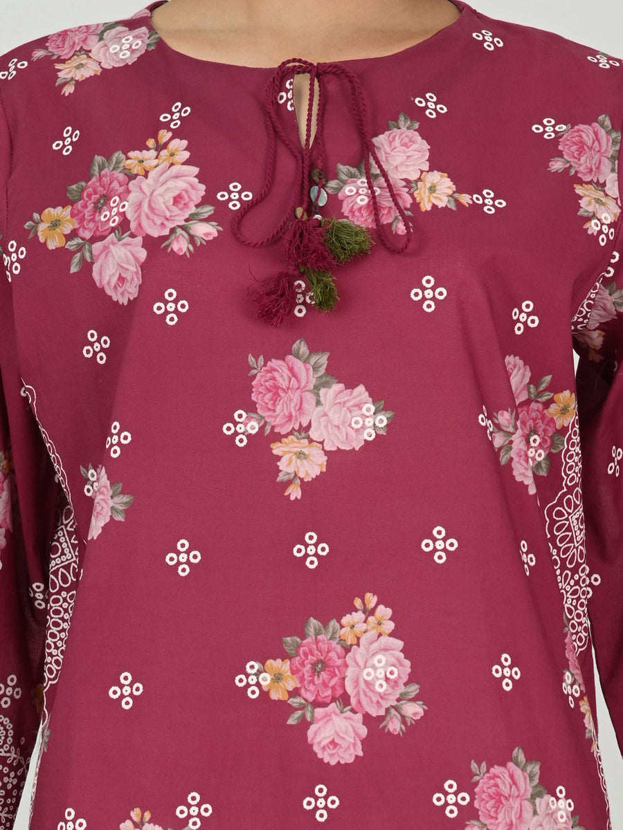 Lawn Kurti (Pret) - Pehnaawaa