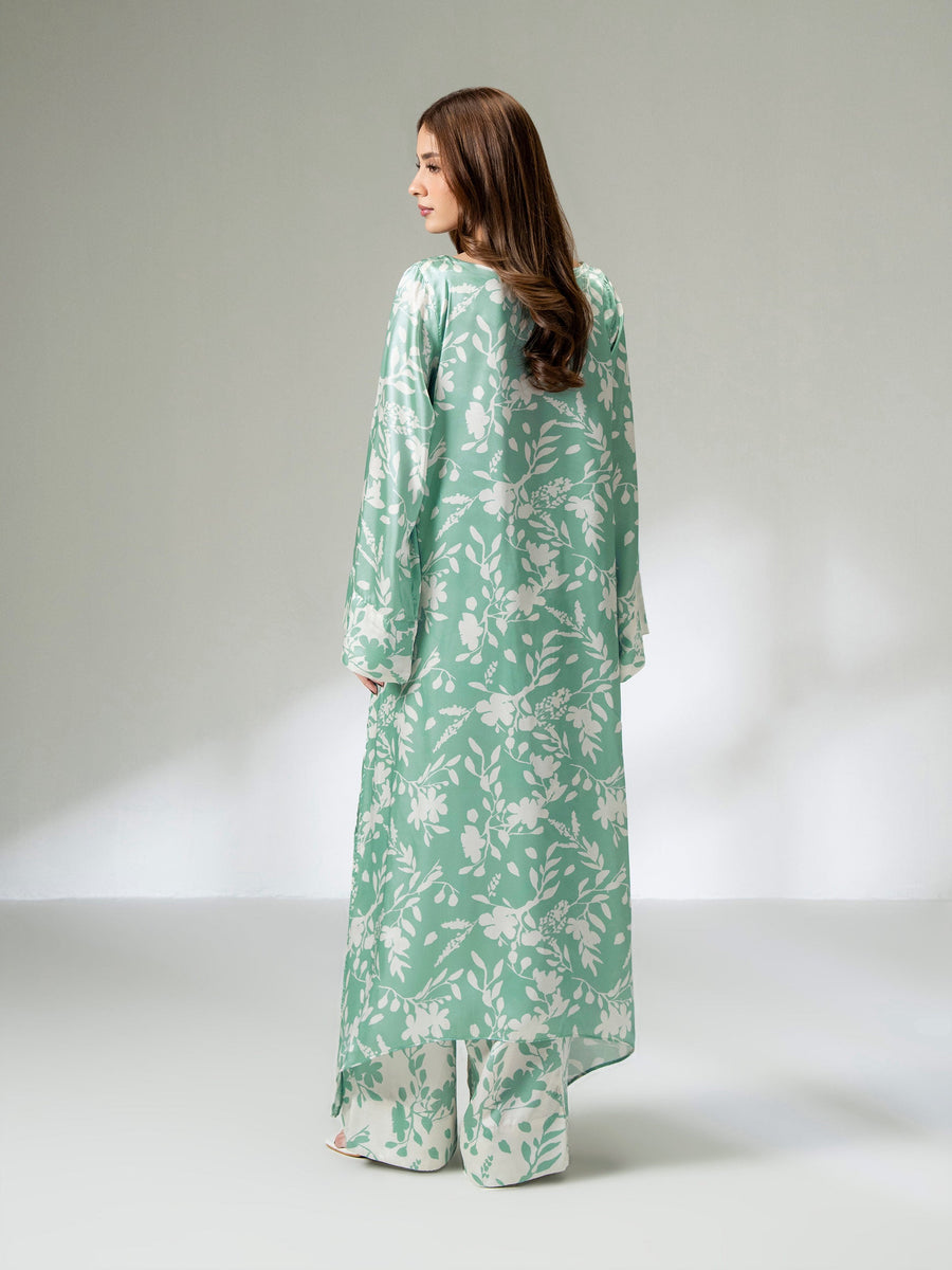 2 Piece Silk Suit (Pret)