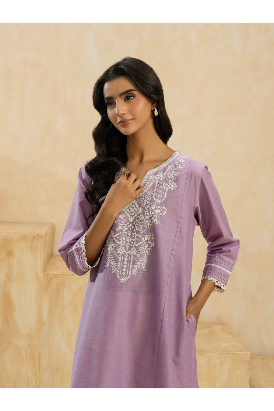 Embroidered 2 Piece Lawn Suit for Summer Fun