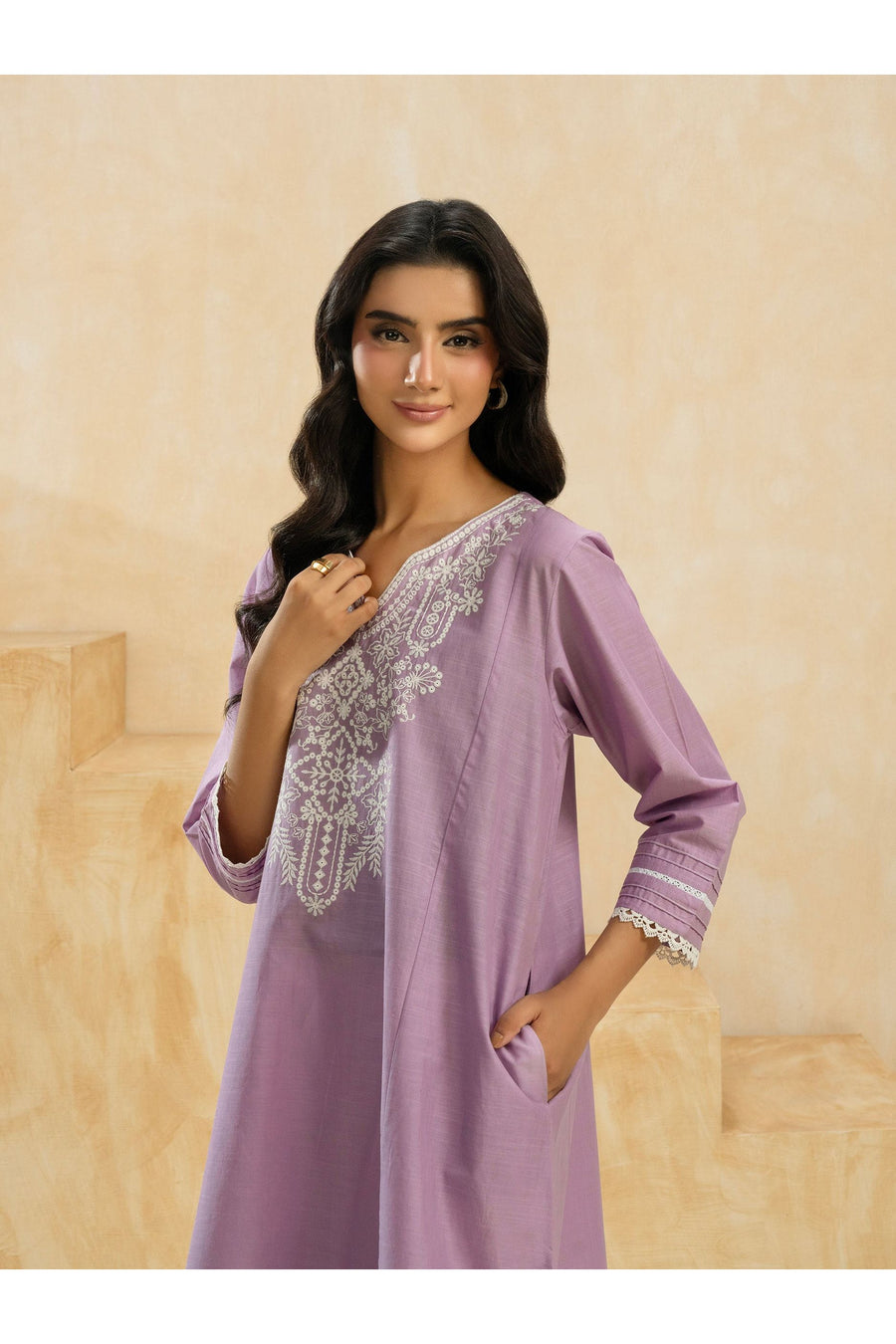 Embroidered 2 Piece Lawn Suit for Summer Fun