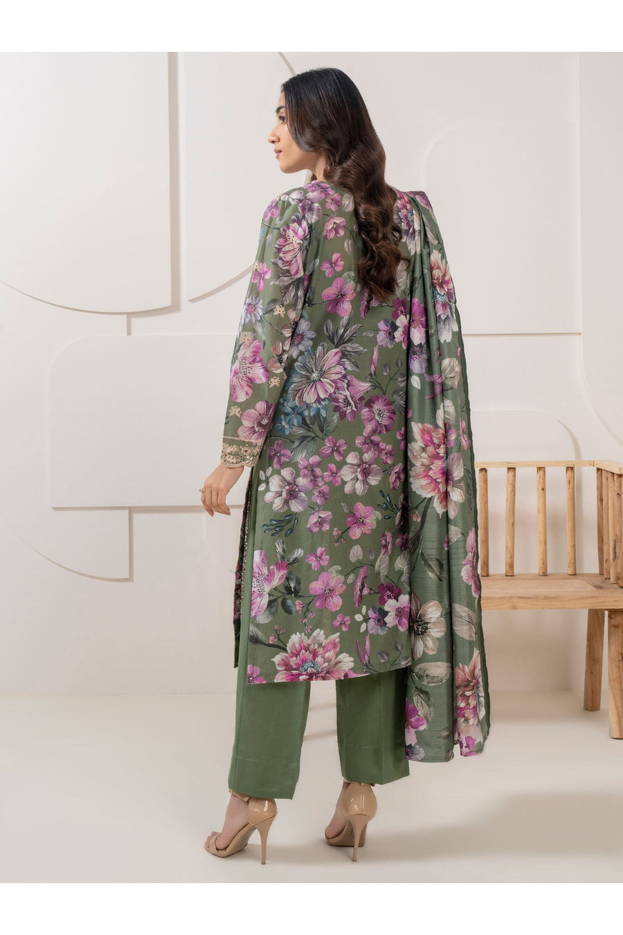 Embroidered 3 Piece Lawn Suit for Every Day