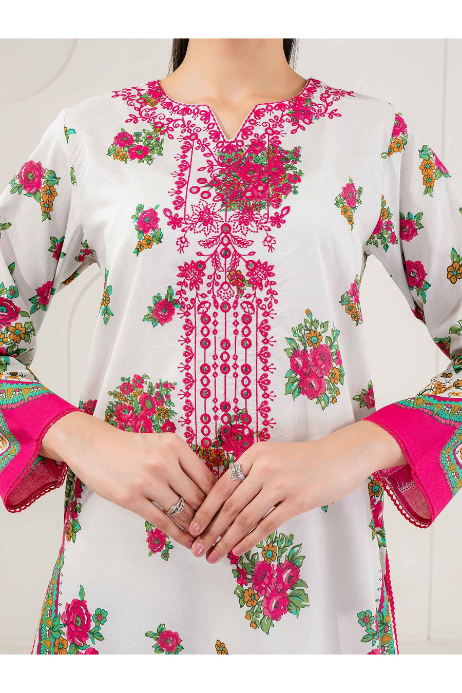 Embroidered Lawn Shirt for Everyday Style