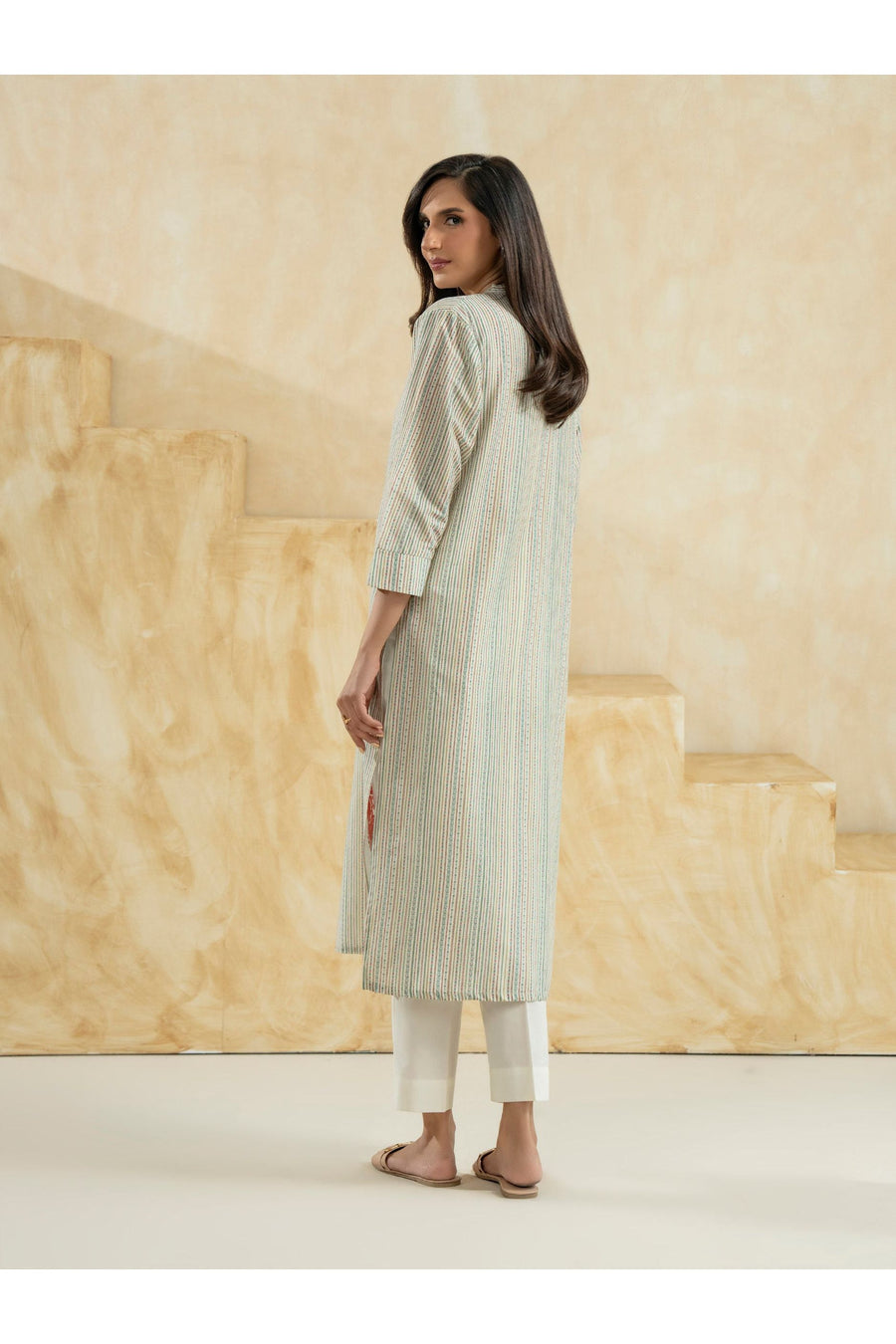 Embroidered Lawn Shirt for Effortless Style