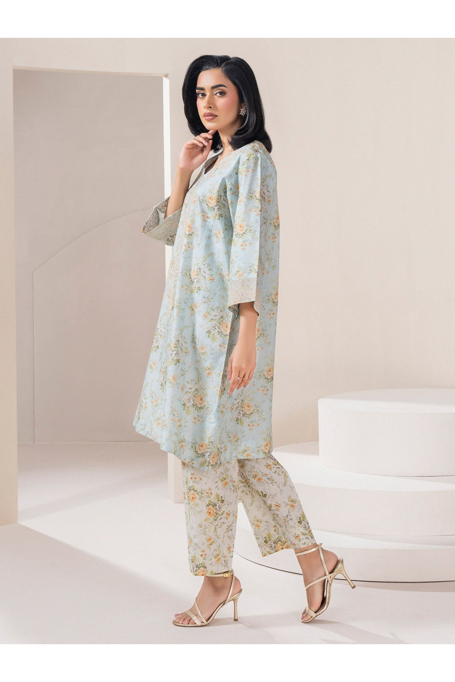 Embroidered Summer Lawn Suit - 2 Piece Set
