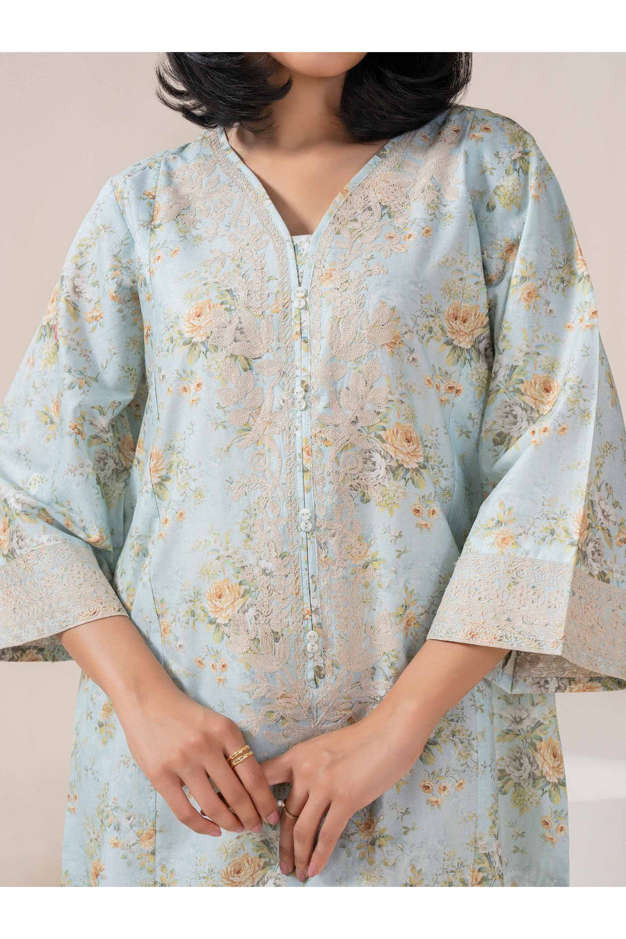 Embroidered Summer Lawn Suit - 2 Piece Set