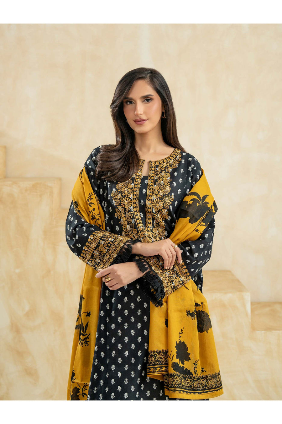 Embroidered 3 Piece Lawn Suit for Summer Fun