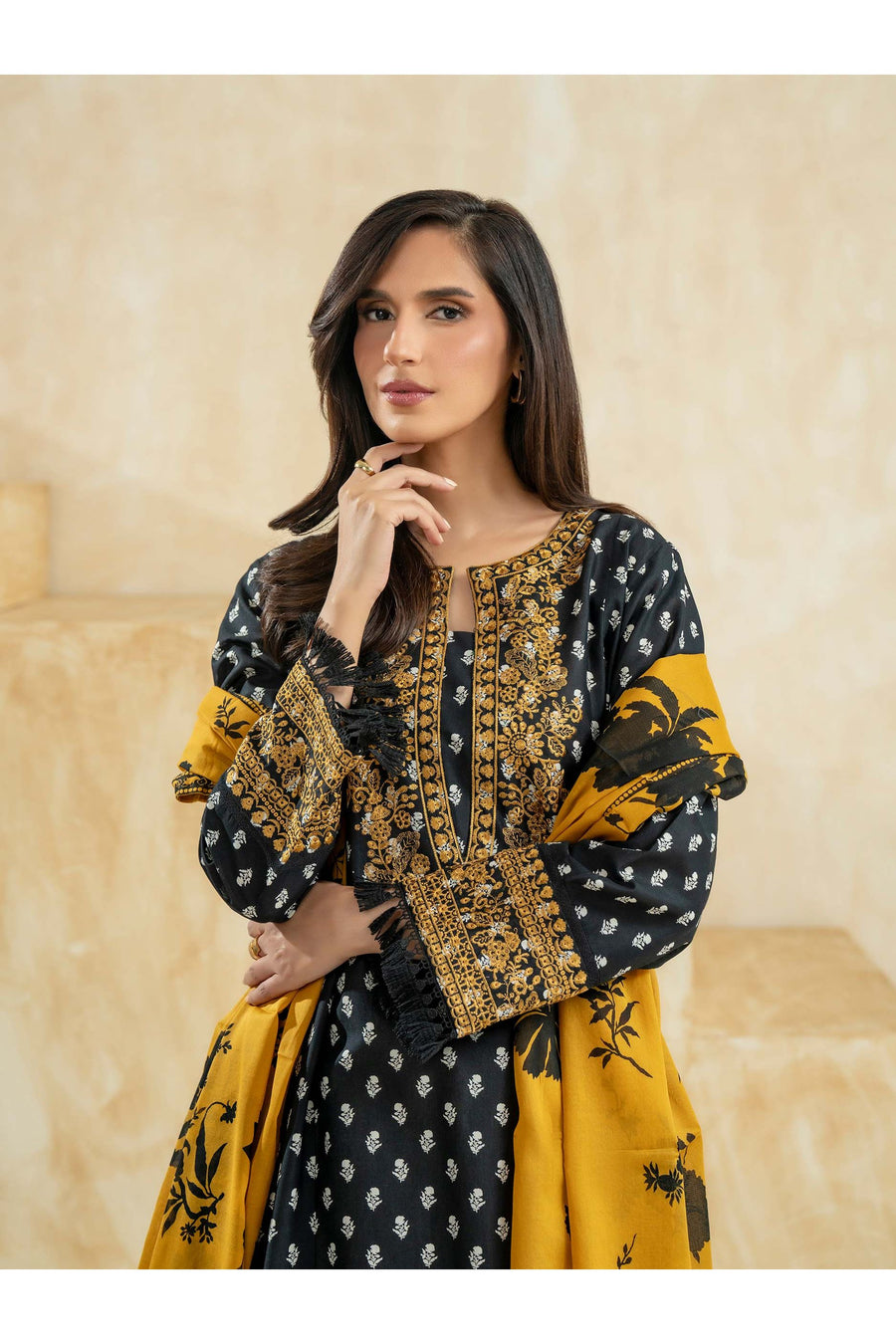 Embroidered 3 Piece Lawn Suit for Summer Fun